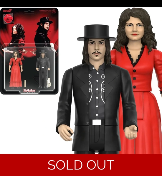 White Stripes - Get Behind Me Satan 2 PK Jack/Meg ReAction Figures